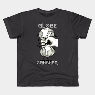 Globe Crusher Flat Earth autohoax Kids T-Shirt